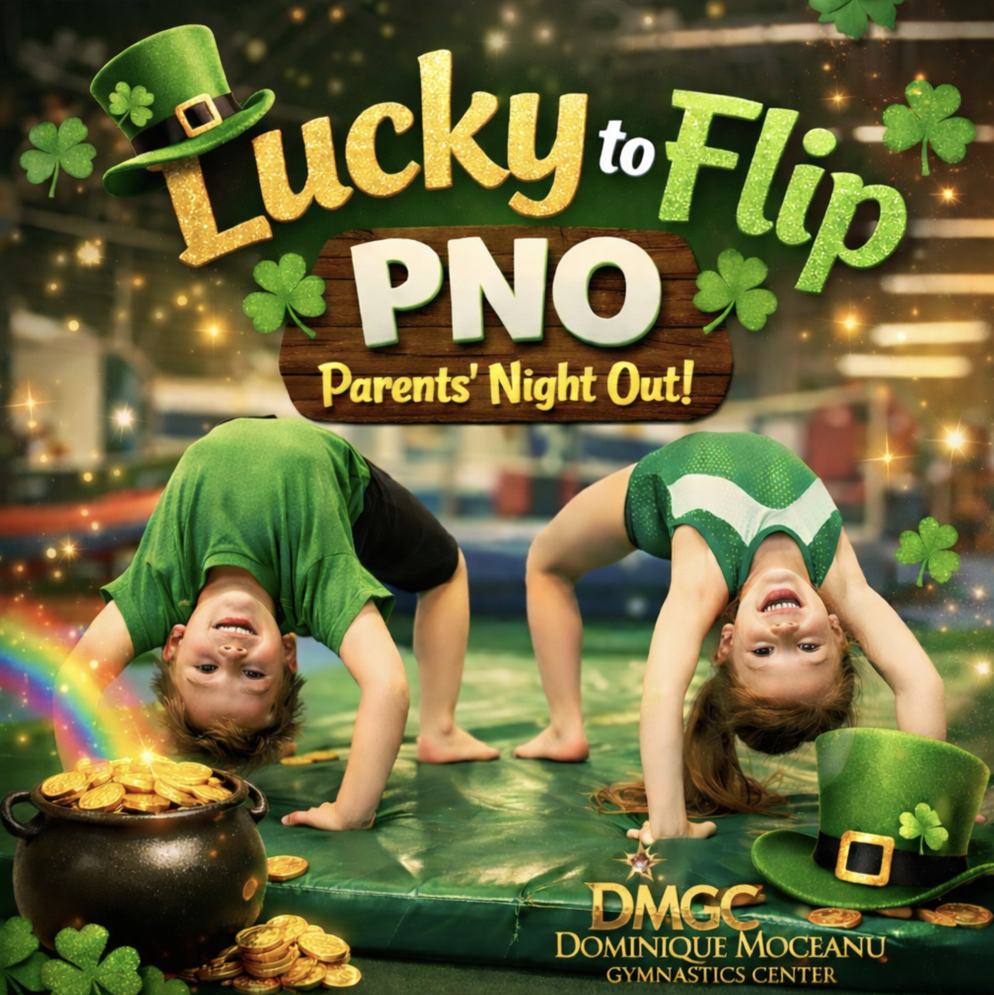 Parents Night out - Lucky to Flip