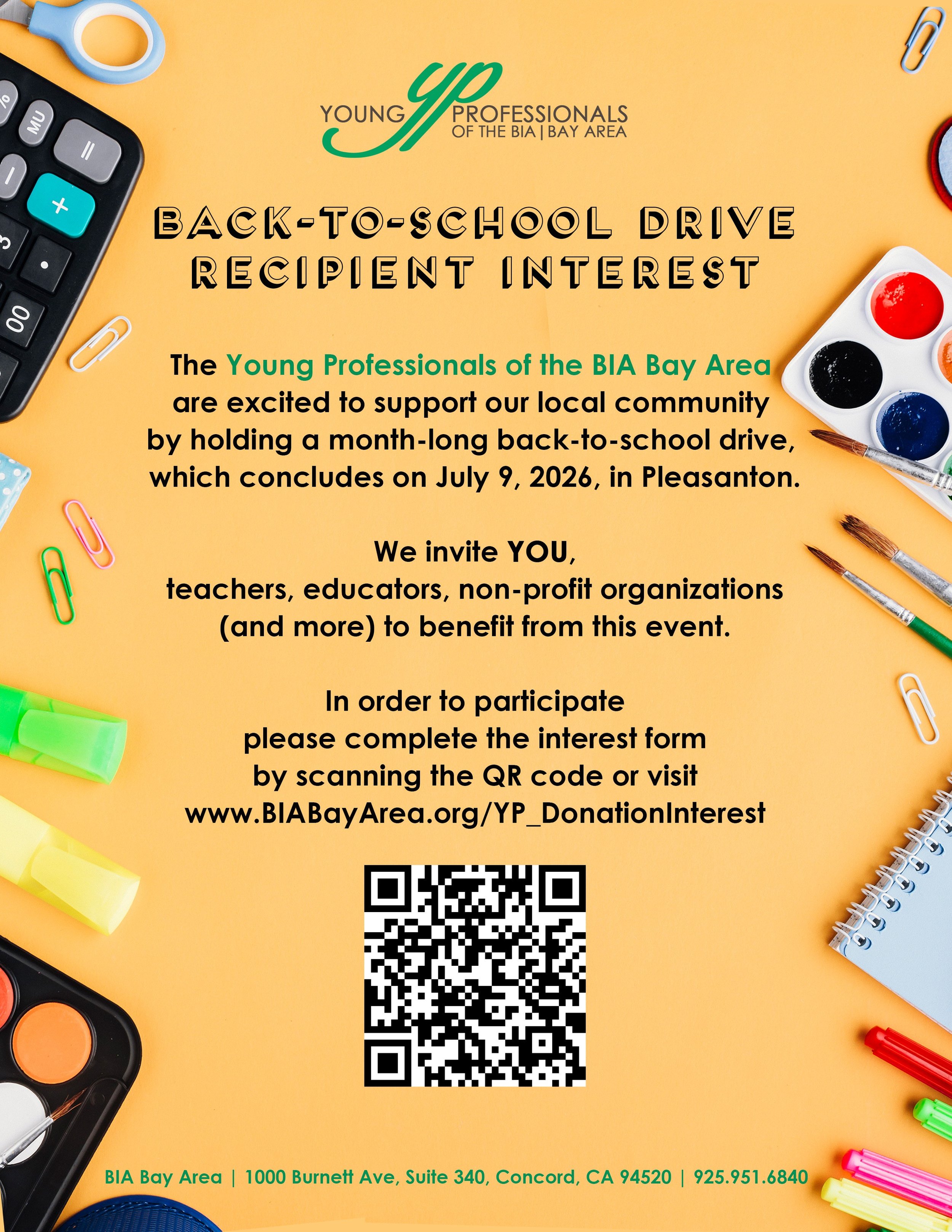 Back to School Drive