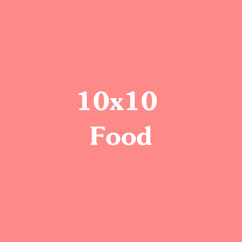 Lock in ALL THREE! 10x10 Food Vendor