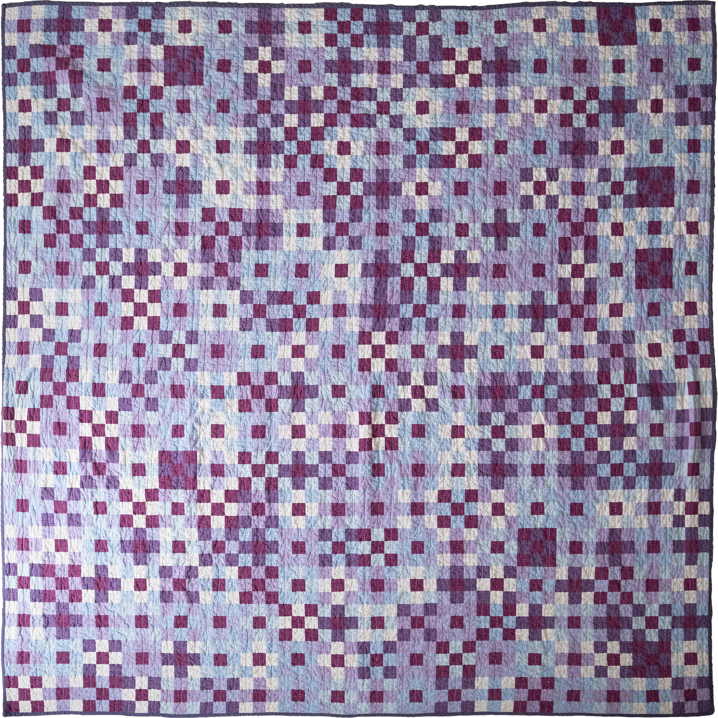 Violet Nine Patch Quilt FRONT (Straightened, Square Crop, Size 20MB).png