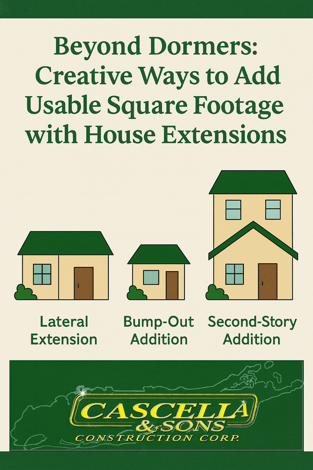 Beyond Dormers: Creative Ways to Add Usable Square Footage with House Extensions