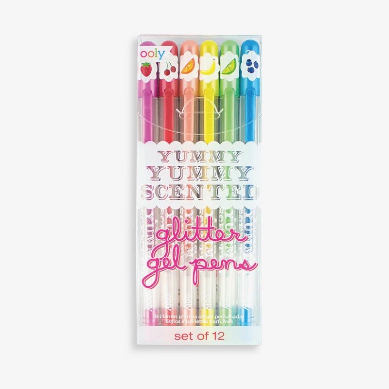 Yummy Yummy Scented Dual-Tip Washable Markers - Set of 12