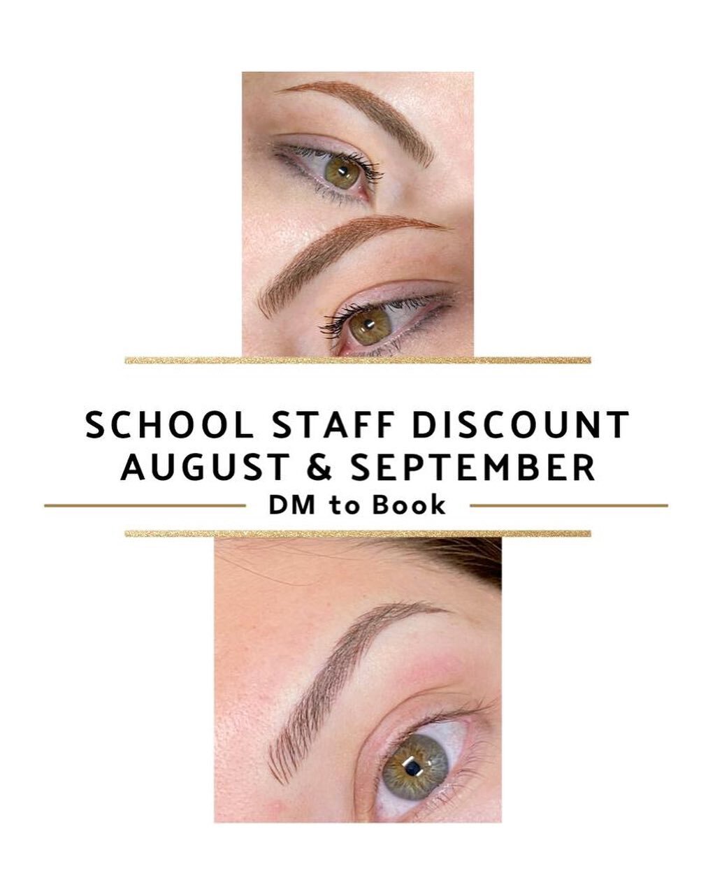 We appreciate all the hardworking school staff! 🧑&zwj;🏫📚🚌 And as a new school year begins, we want to THANK YOU by treating you to a special discount $$$ for the months of August &amp; September 🎁 
See below for details ⬇️. 

*Must show school I