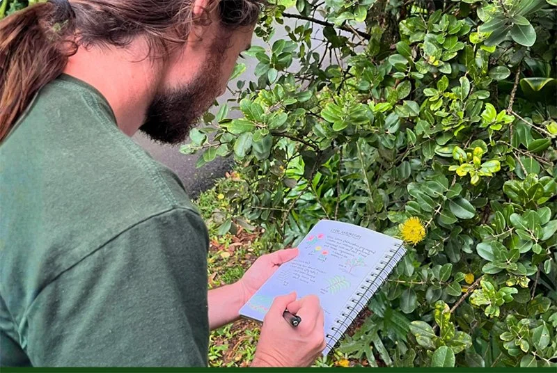 Lyon Arboretum Education presents Nature Journaling: Observe, Sketch, Reflect