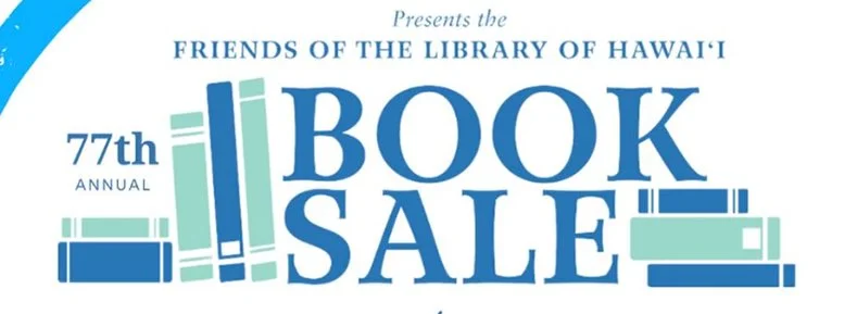 OPENING DAY! Friends of the Library of Hawaii 77th Annual Book Sale