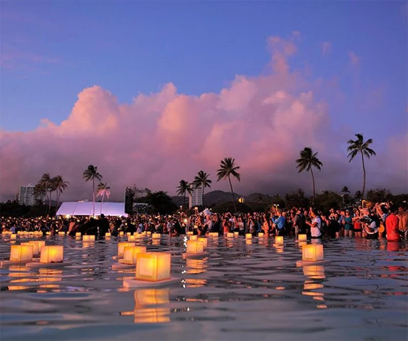 Shinnyo Lantern Floating Hawaii