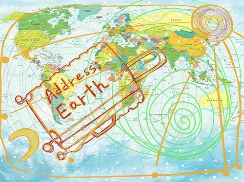 Address: Earth - ArtistBooks in a Suitcase, An International Traveling Exhibition