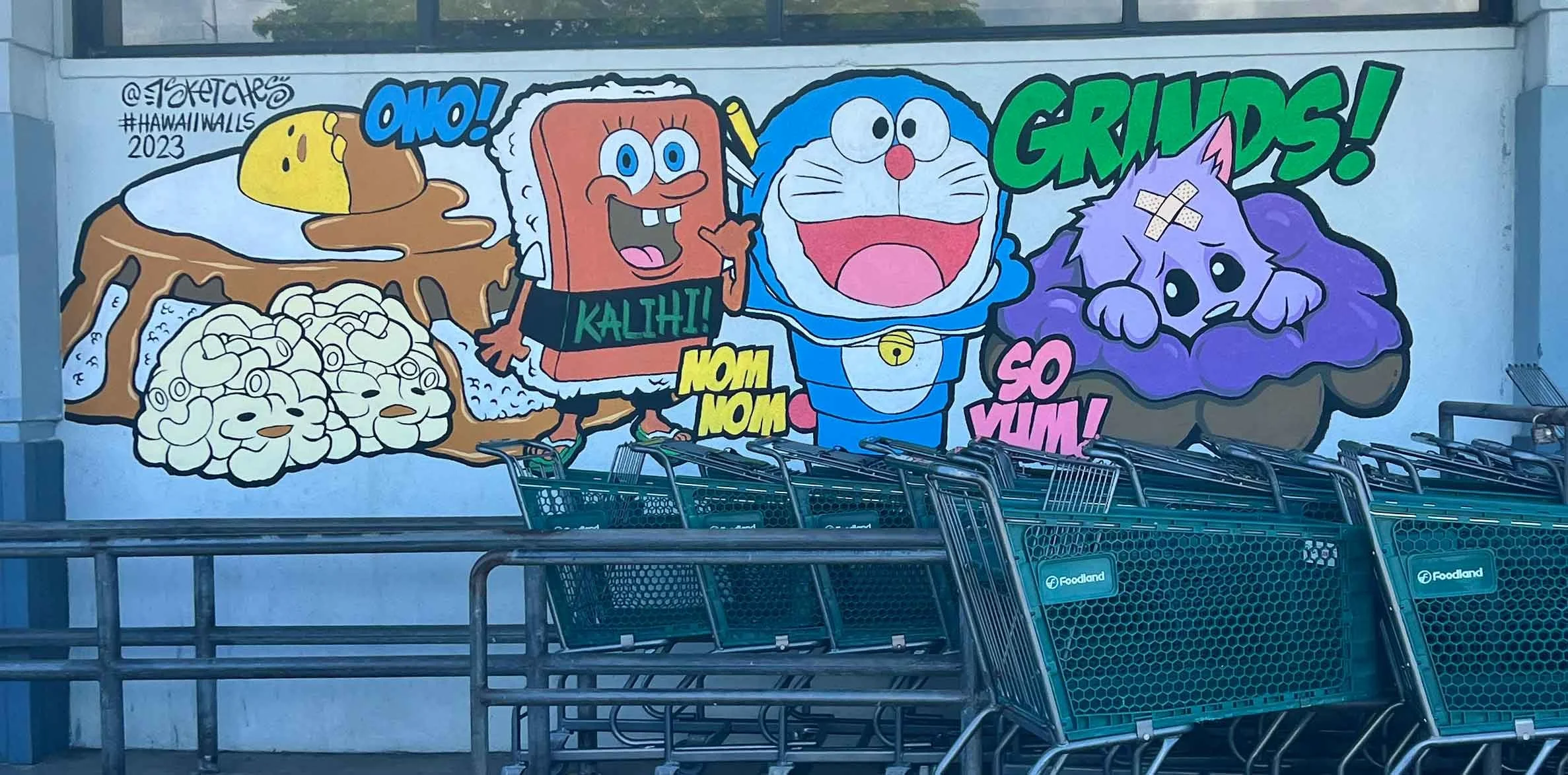 7Sketches, Foodland on Dillingham Blvd.