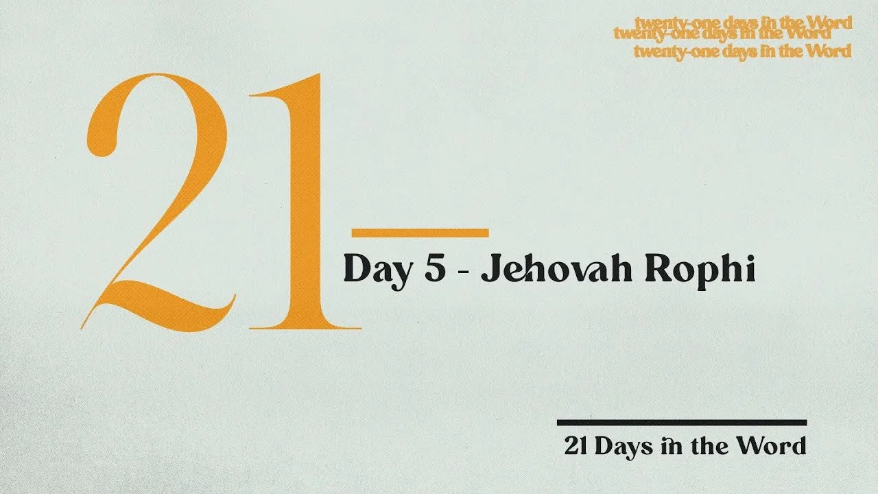 5 - Jehovah Rophi