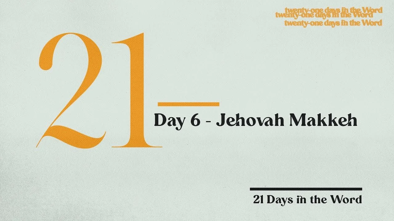 6 - Jehovah Makkeh