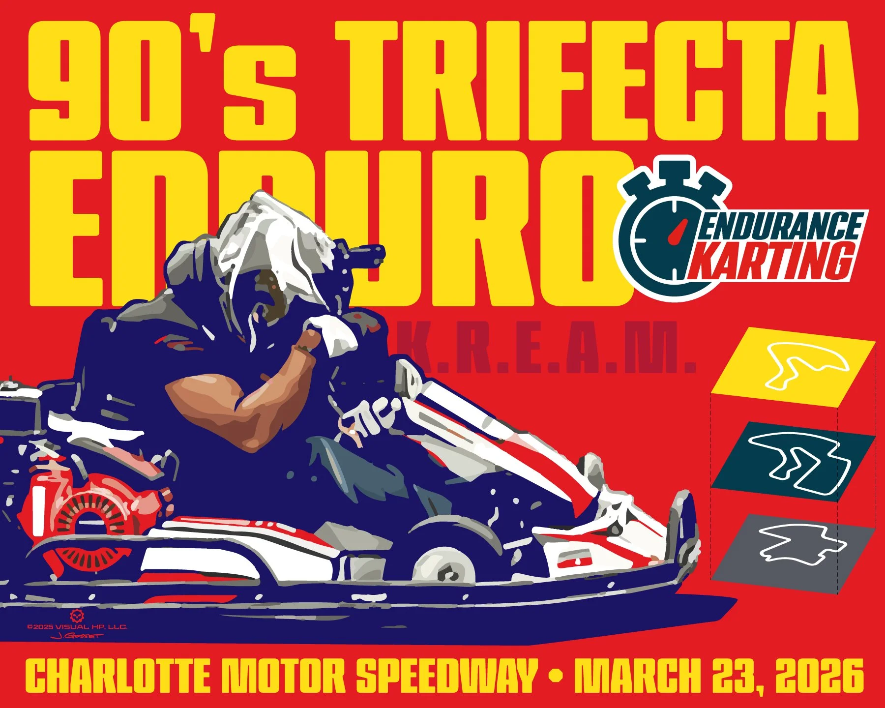 90’s Trifecta Enduro at Charlotte Motor Speedway