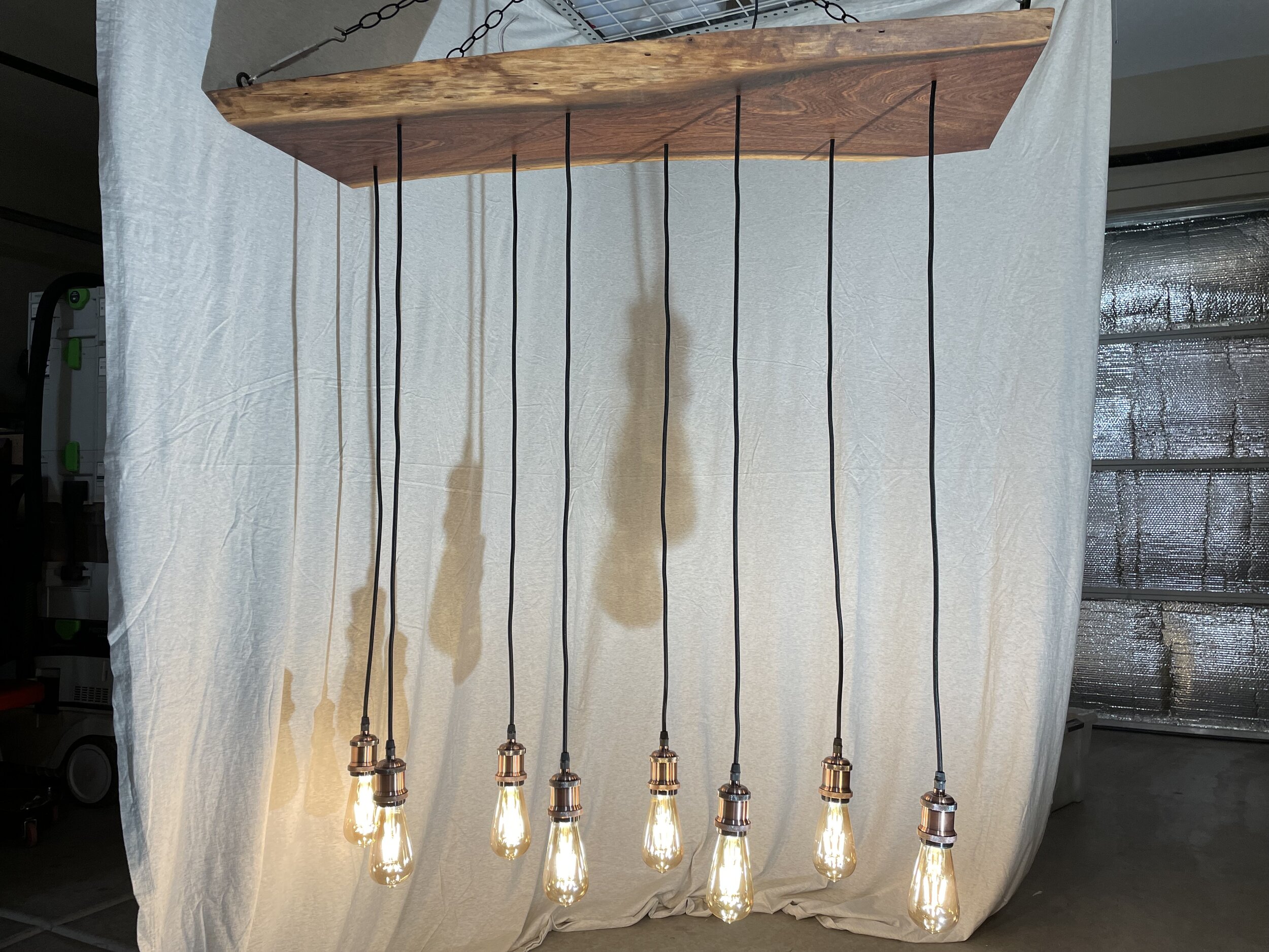 Live Edge Chandelier