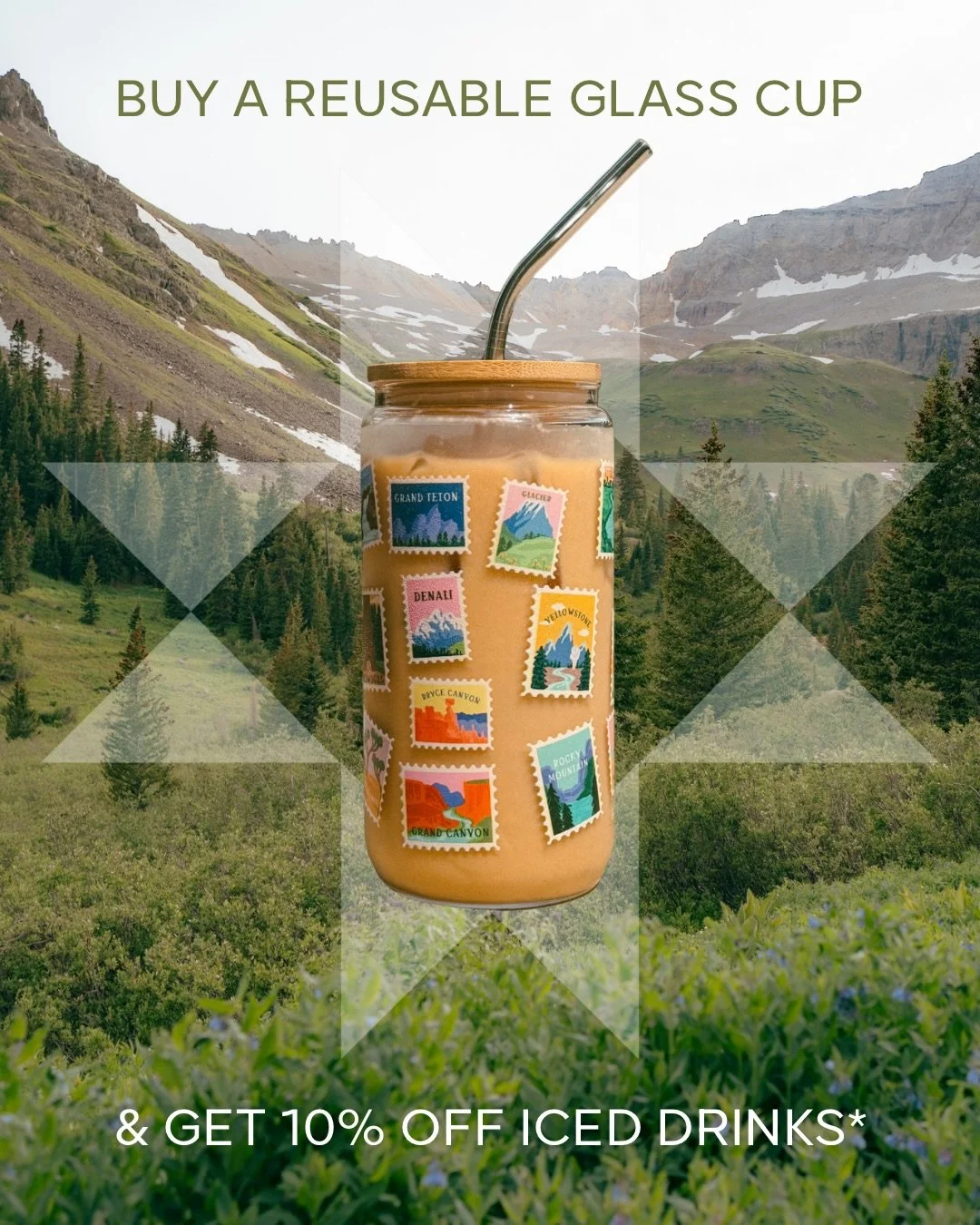 We&rsquo;ve recently added more fun to our retail section including these reusable glass cups that happen to be perfect for an iced latte 😋

&amp; (as always) use a reusable cup and receive 10% off your drink! 🤩

#localcoffee #ecofriendly #icedlatt