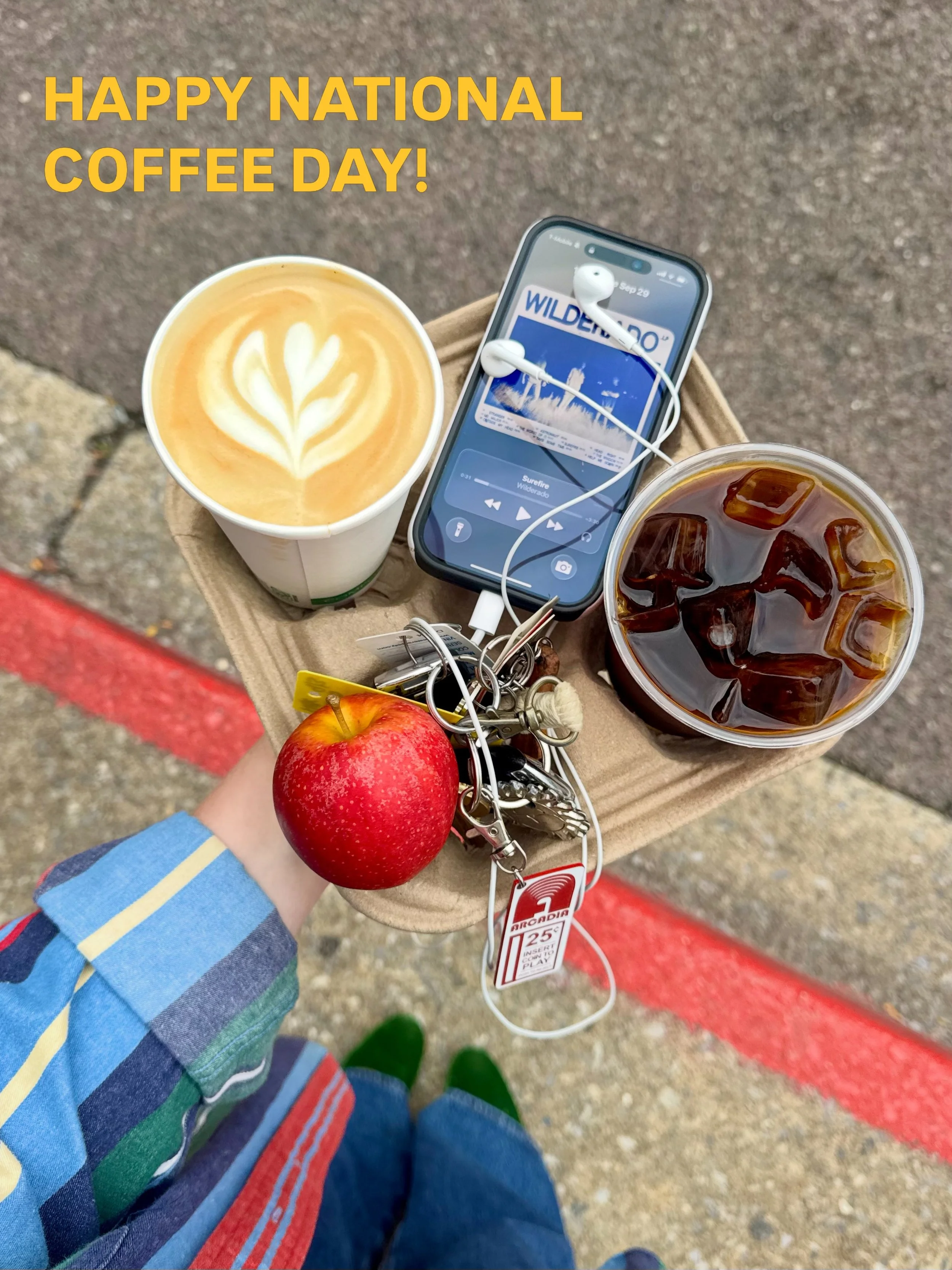 it&rsquo;s our day!!! 2x points on all purchases today 🤩🤩 #localcoffee #nationalcoffeeday #specialtycoffee #latte