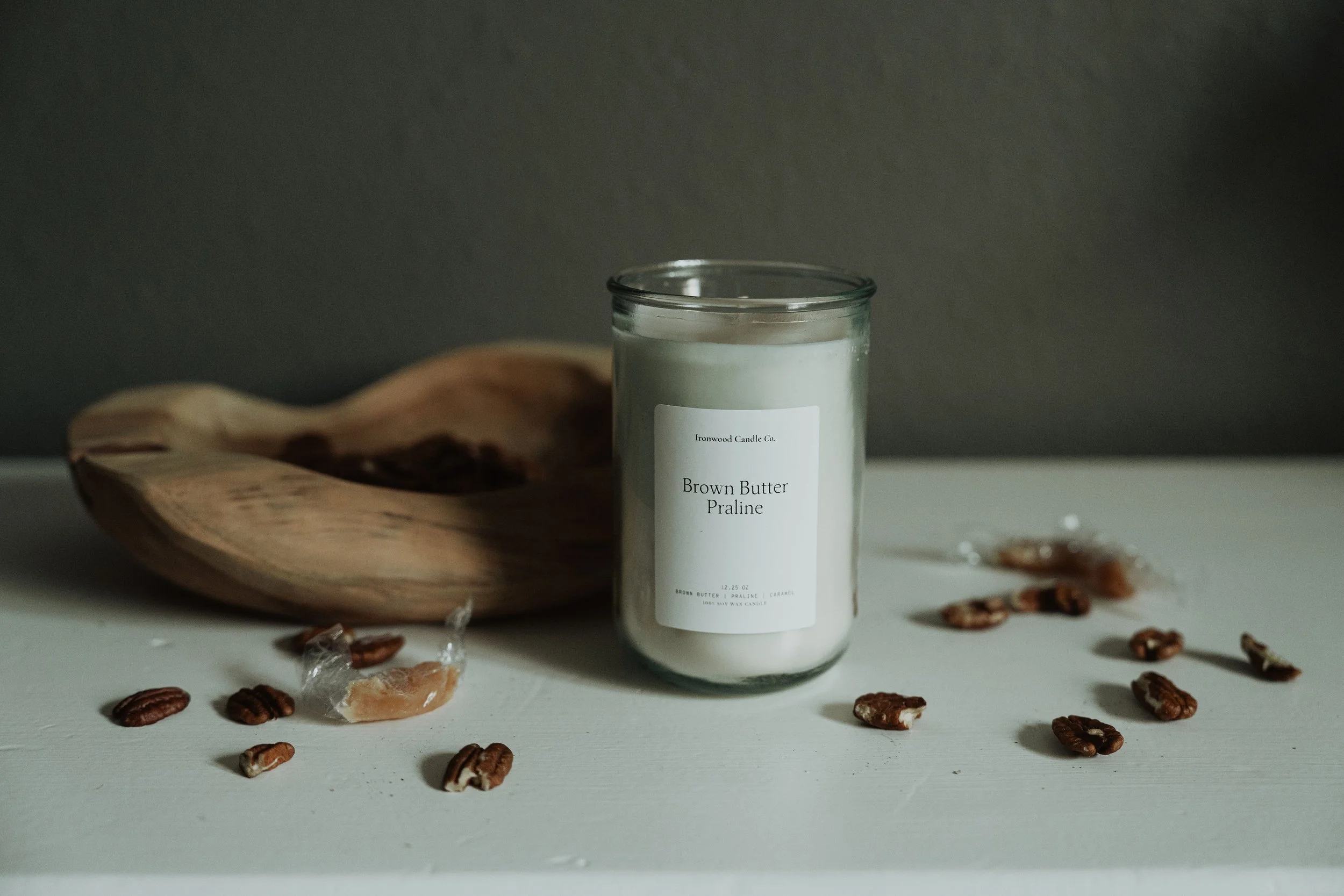 Brown Butter Praline Candles