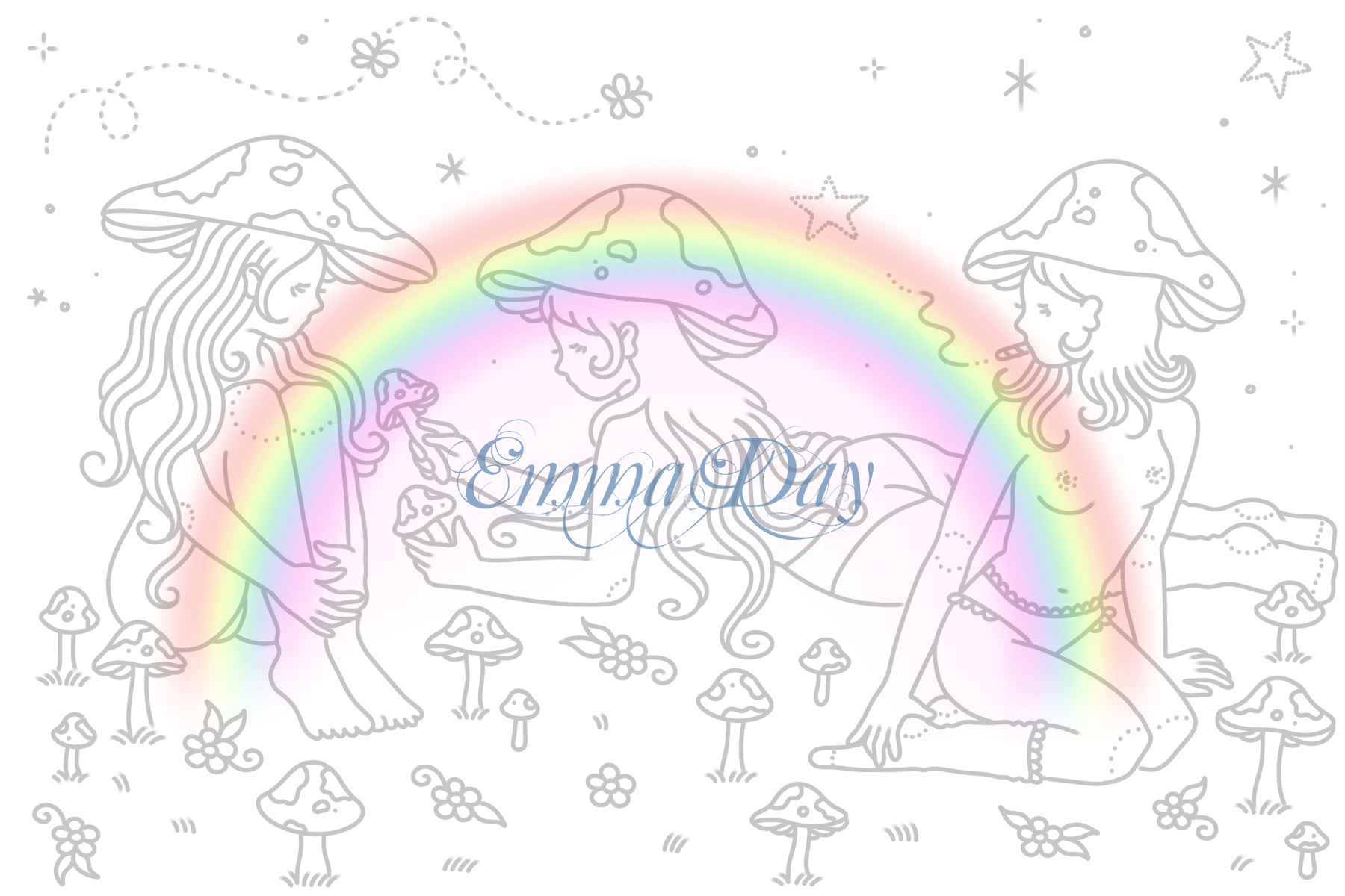 coloring page digital download #5♡
