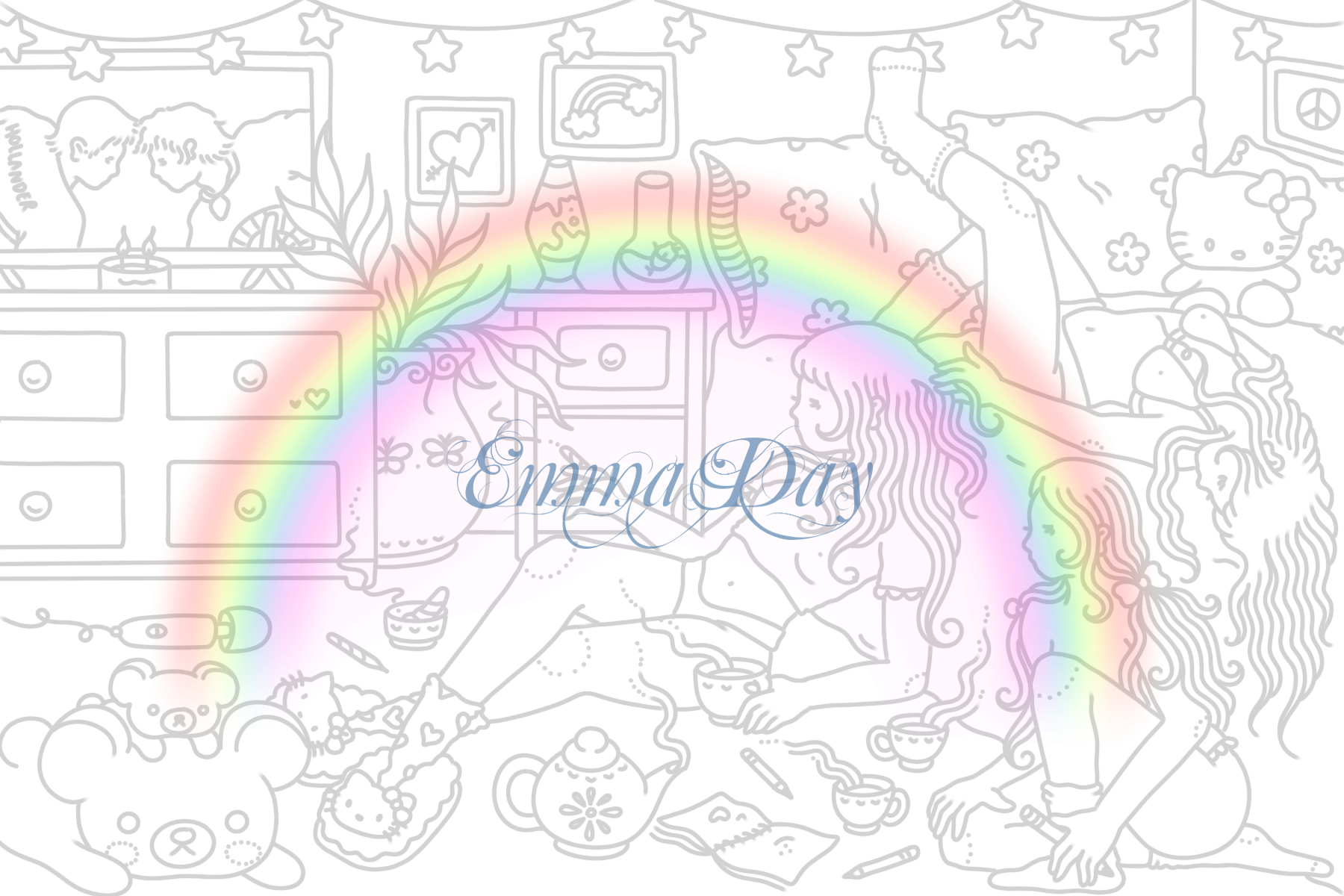 coloring page digital download #7 ♡