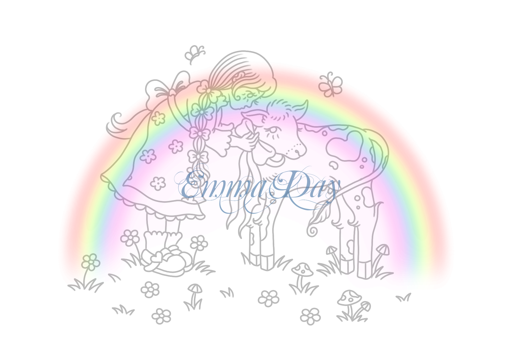 coloring page digital download #16♡