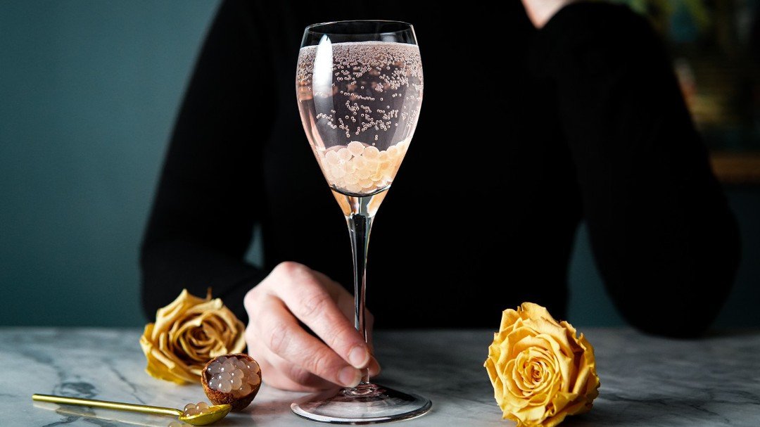 Now that it&rsquo;s spring, I want all the floral things and this delicious and sophisticated non alcoholic cocktail fits the bill PERFECTLY. Rose and lychee are just so beautiful together- I cannot think of a more romantic combination. The star of t