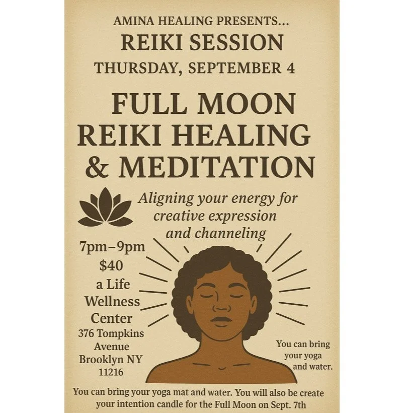 Full Moon Reiki Healing + Meditation