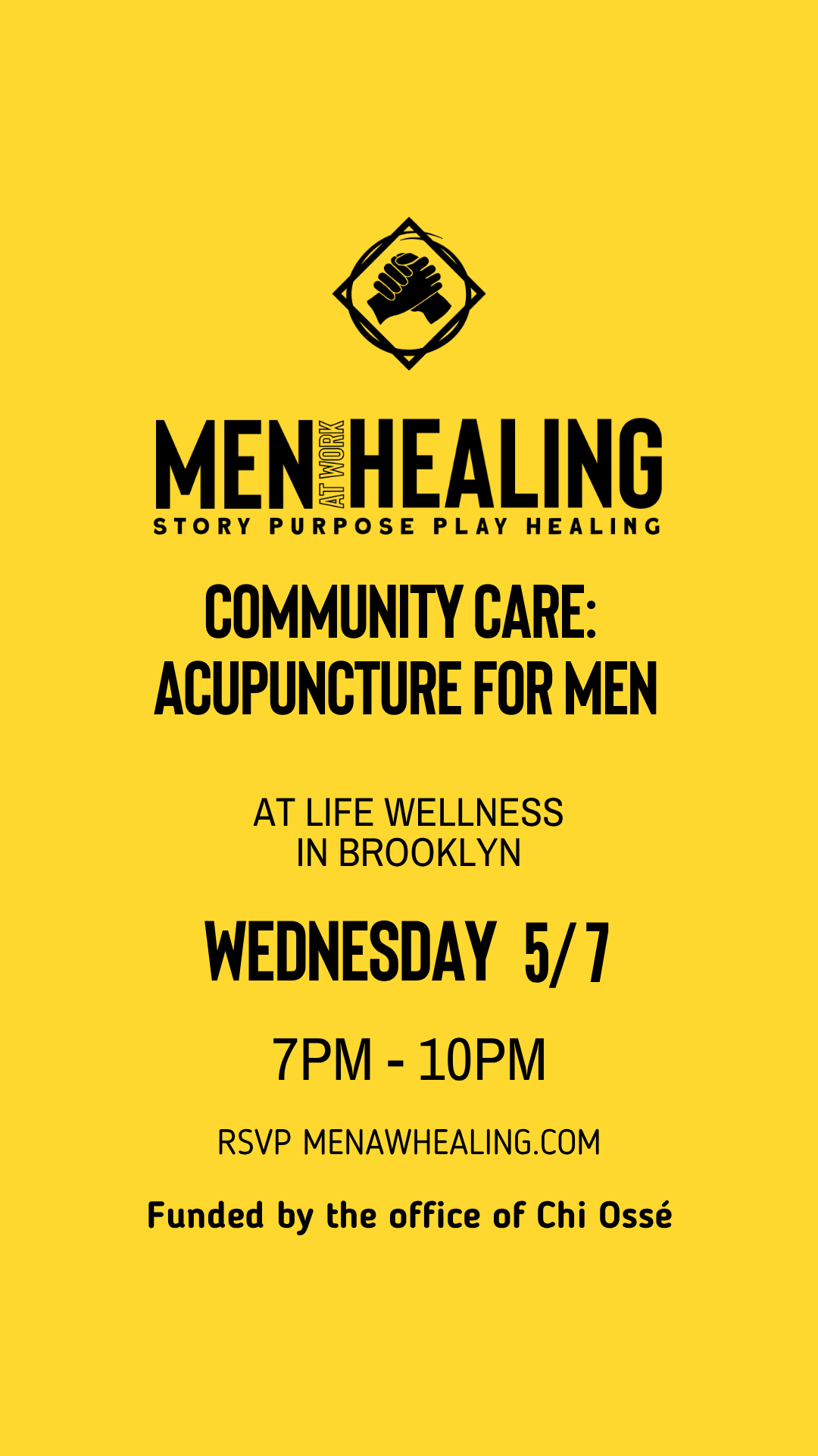Community Care: Acupuncture for Men