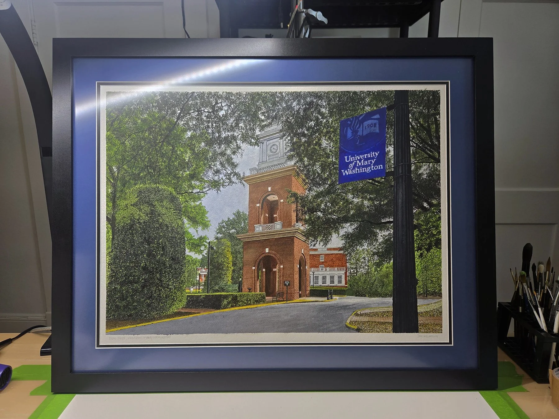 "Bell Tower at University of Mary Washington"