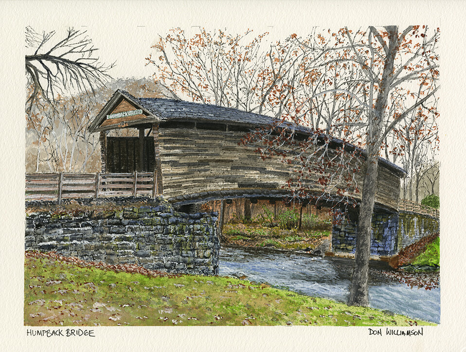 Humpback Bridge - Covington, VA