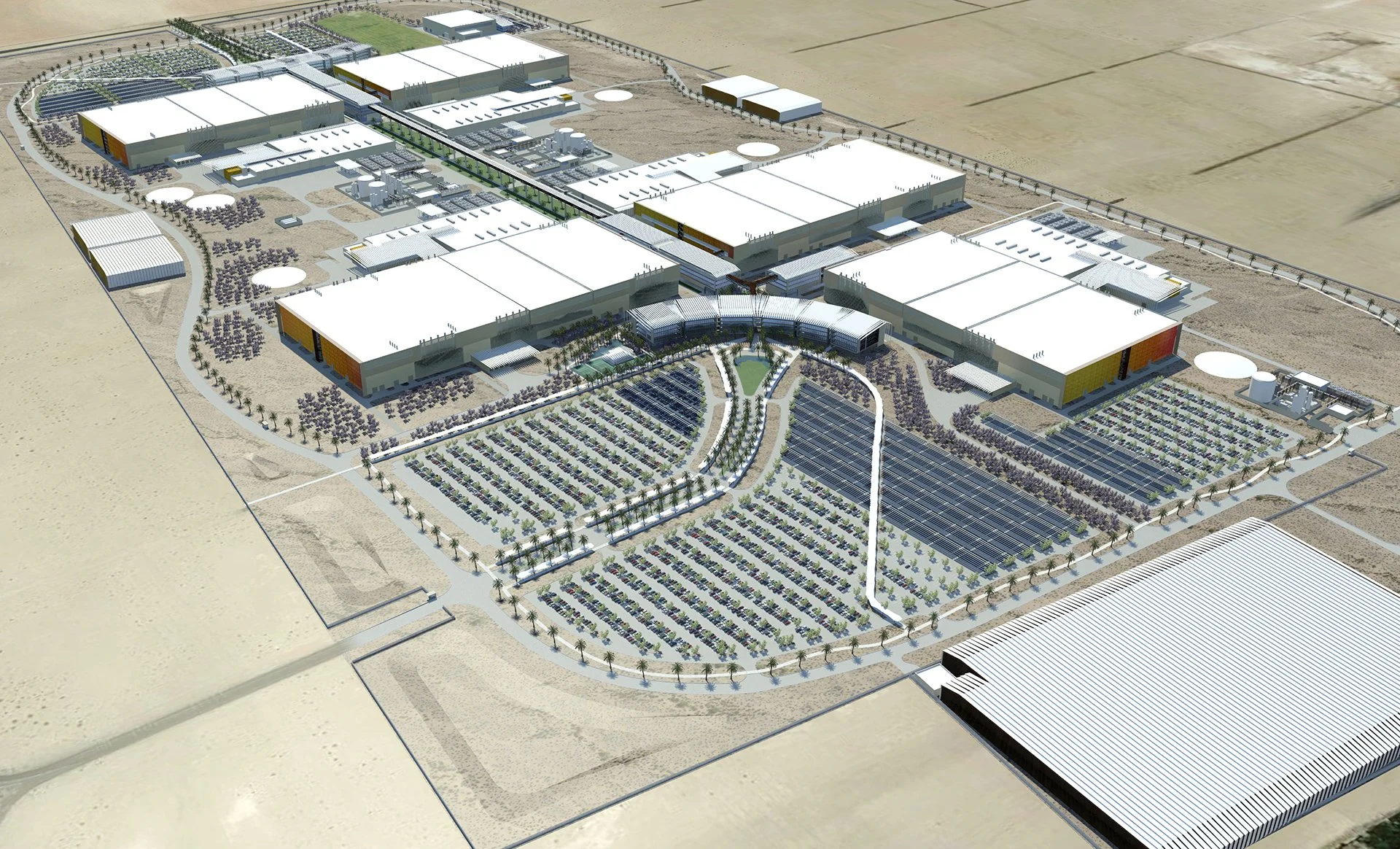 Abu Dhabi Semiconductor Fab Master Plan. Life Architecture + Planning ...