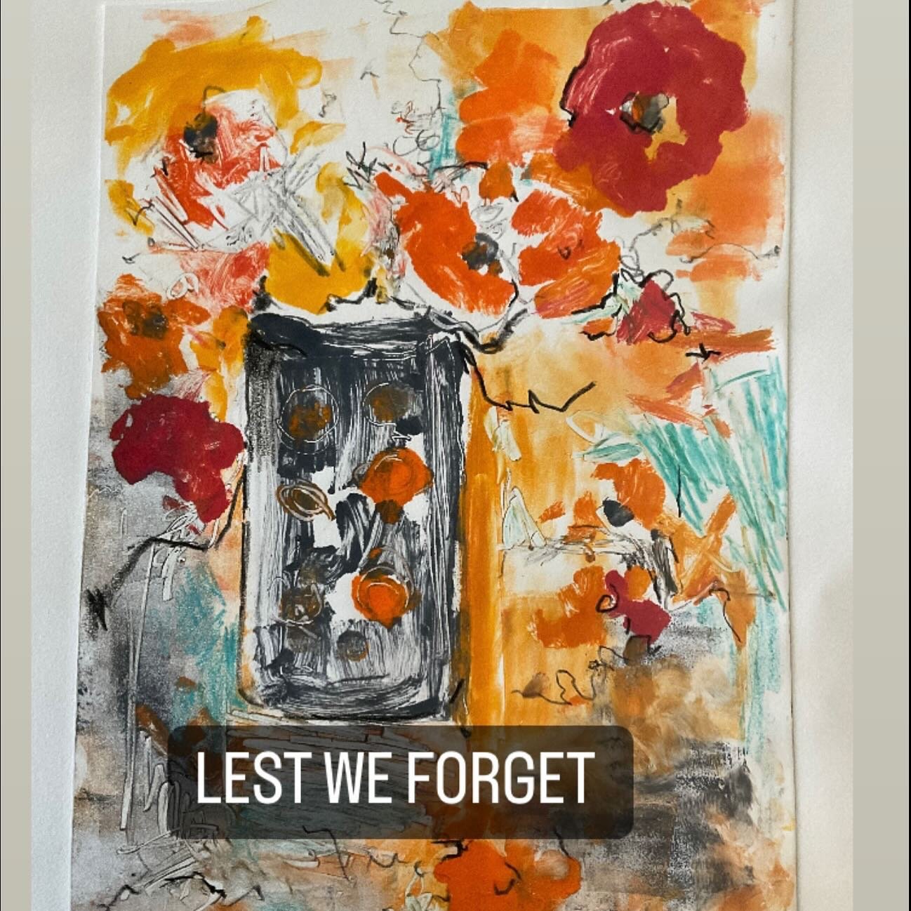 ANZAC DAY 2024
As I work in my studio,having the freedom of doing what I love&hellip;I take time to reflect on what this day commemorates,I am so grateful to those who sacrificed so much for us so we are able to have the life &amp; freedom we have to