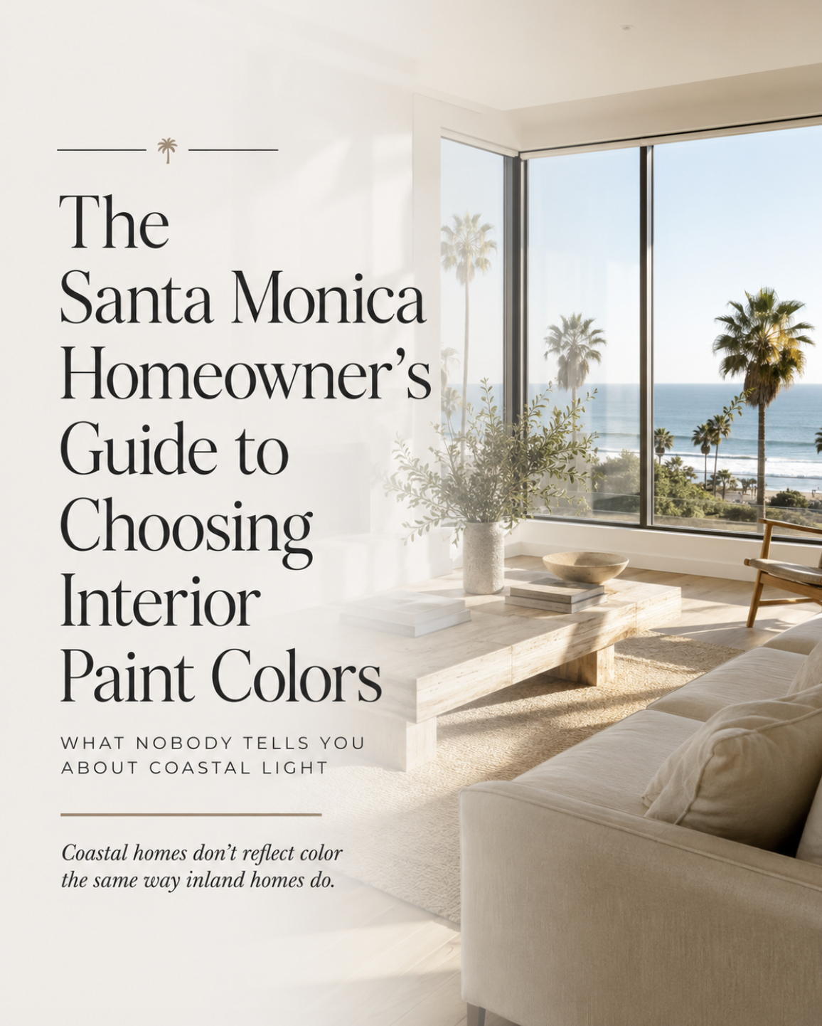 The Santa Monica Homeowner's Guide to Choosing Interior Paint Colors (What Nobody Tells You About Coastal Light)