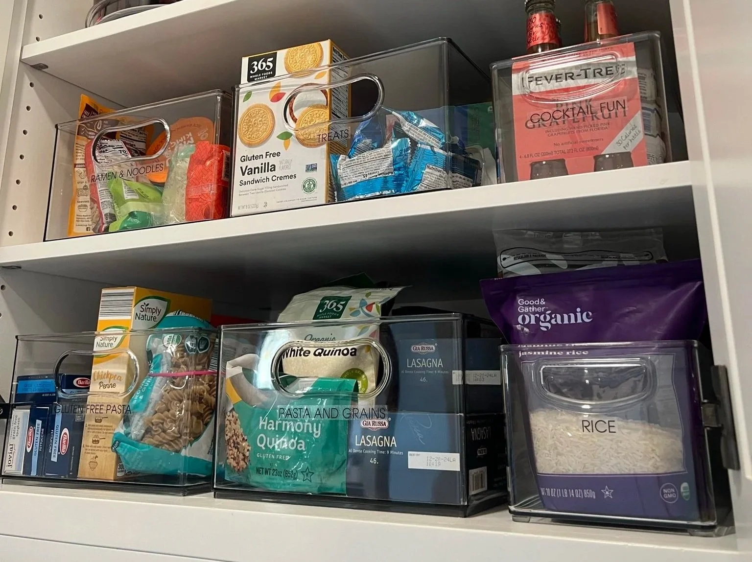 Organizing Bins- Not the first step, but the last!