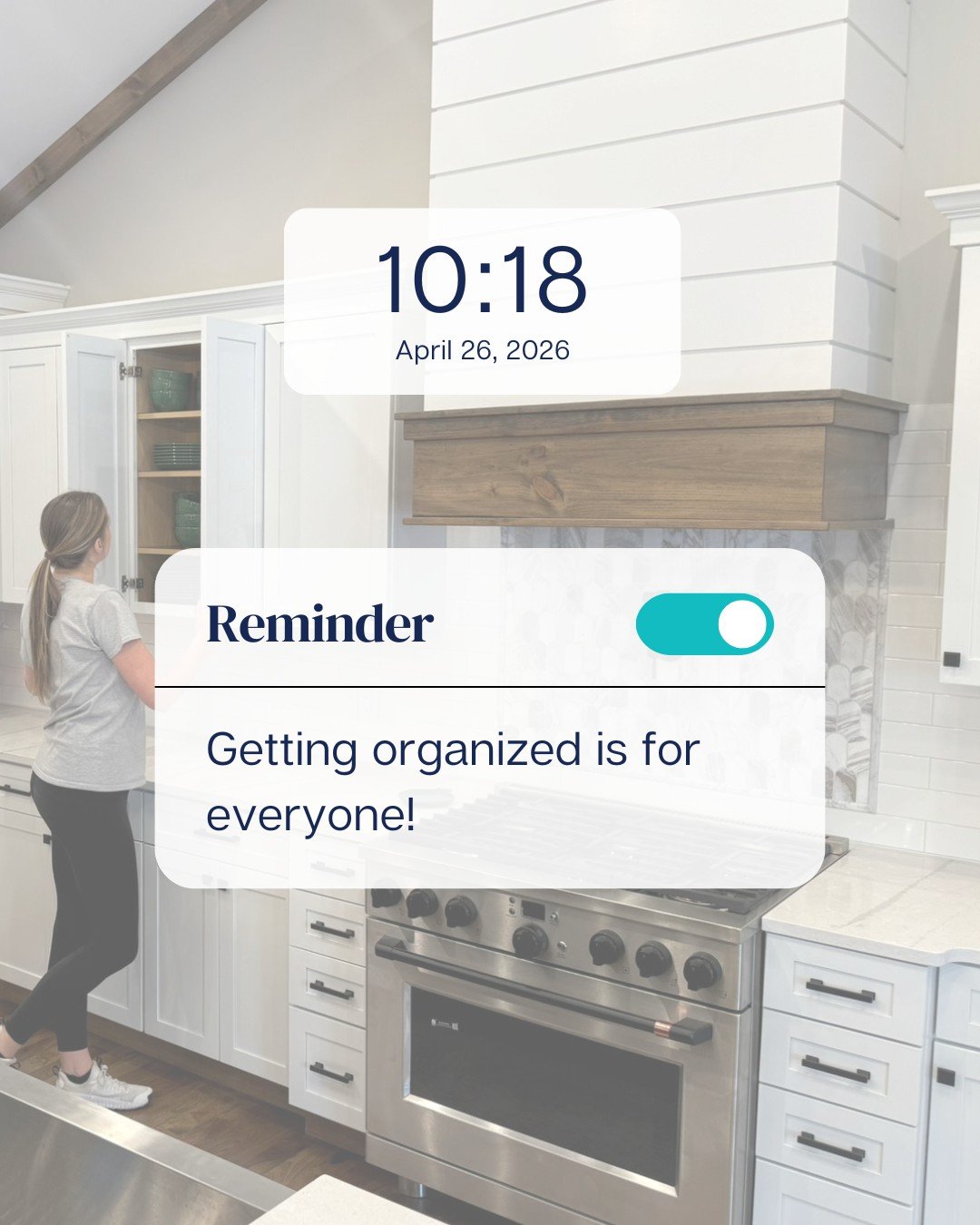 National Get Organized Day!

Getting organized is for everyone. But the path to getting organized might look a little different.  Some people have time to overhaul their lives. Some folks need to start with one drawer. And many might ask for help!

L