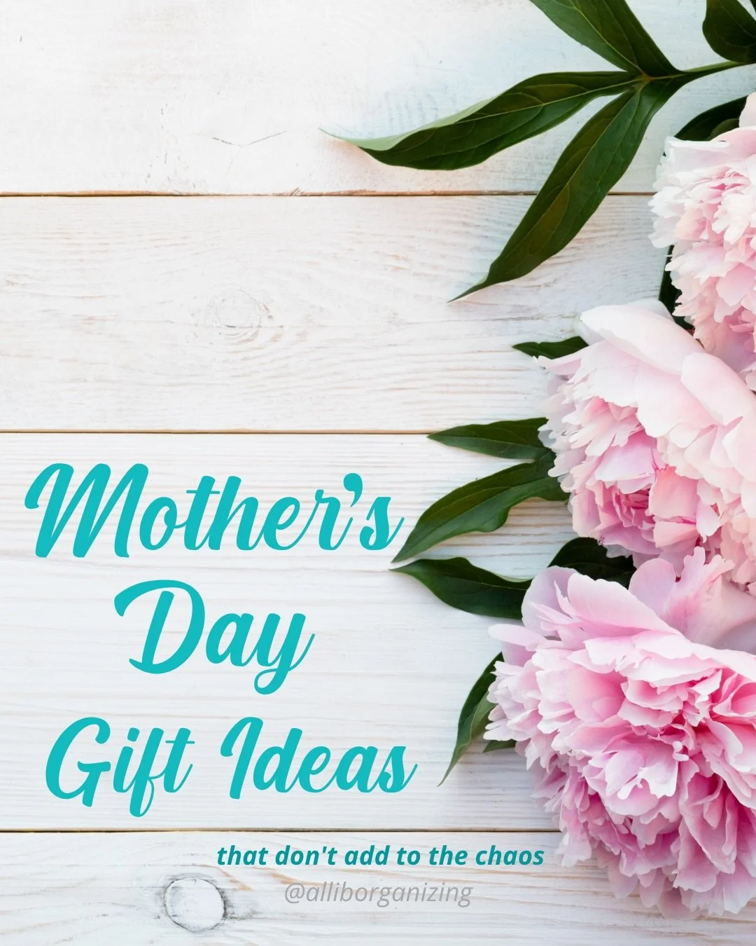 🌷Mother&rsquo;s Day Gift Ideas&hellip;

If you know me by now, this list is not about to include candles, tchotchkes or anything else that may be considered clutter.

Here is a list of CLUTTER-FREE gift ideas for moms that she will love and won&rsqu