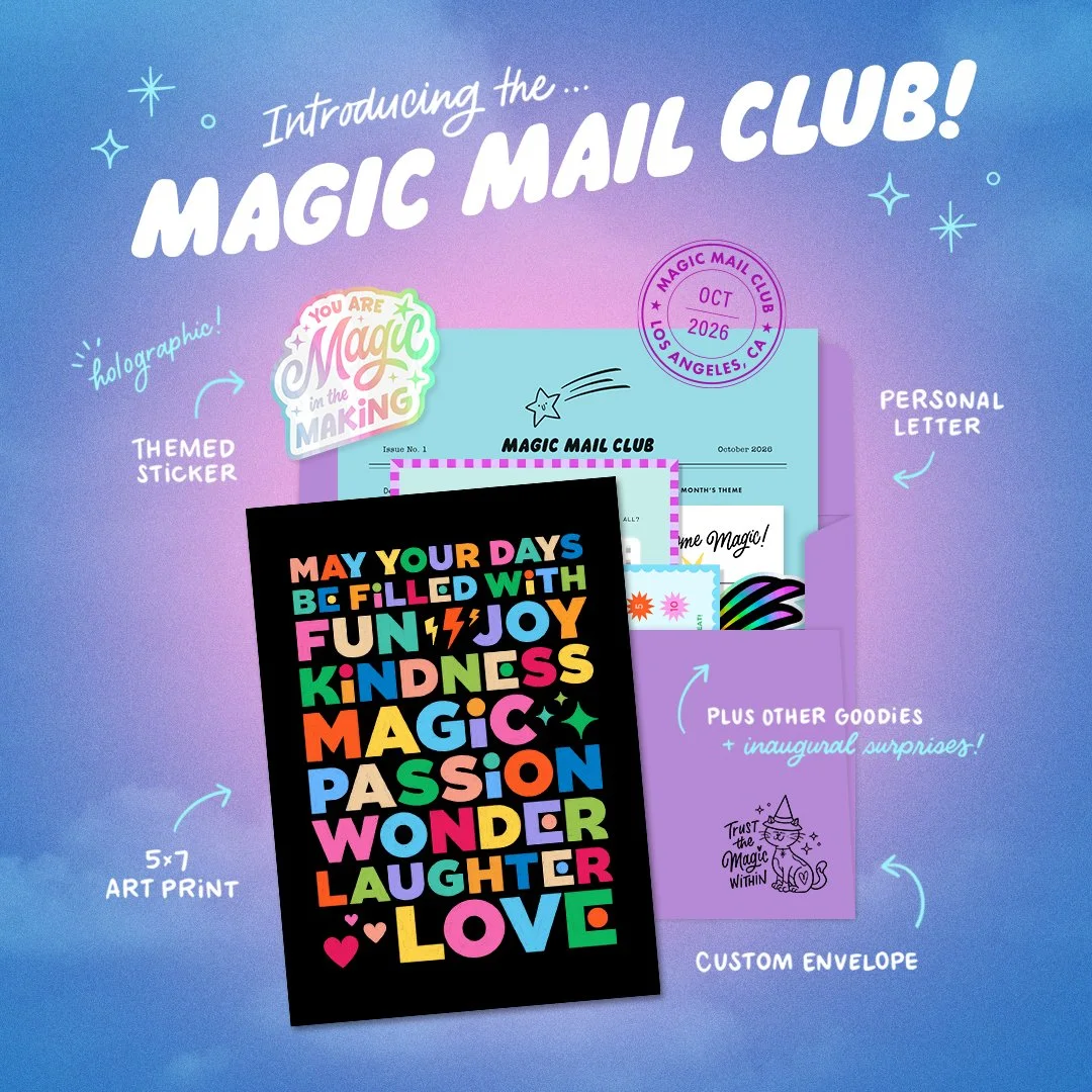 Magic Mail Club – MONTHLY Subscription