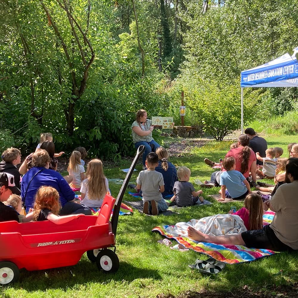 Reading in the Wild at the Water Resources Education Center