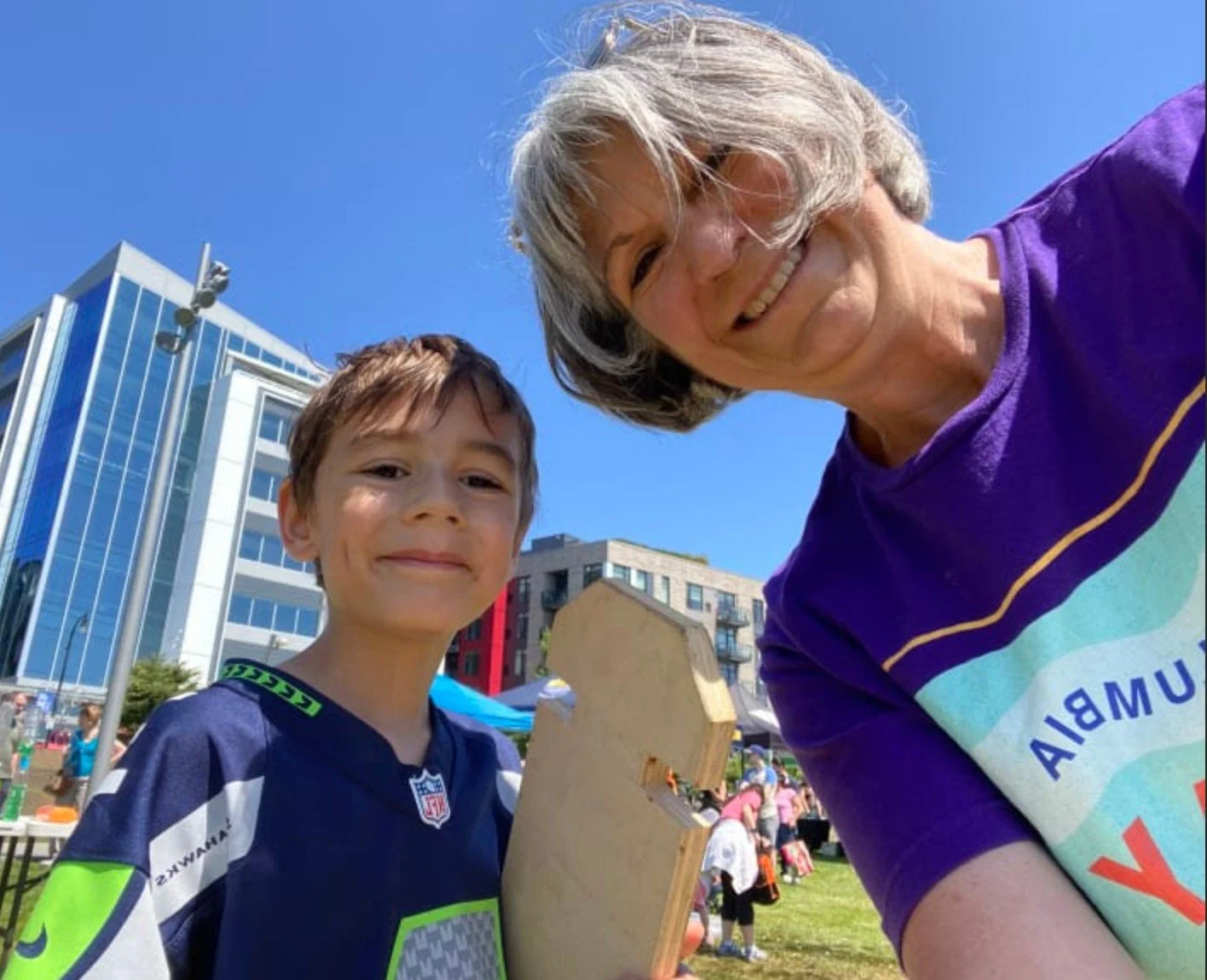 Grandparent's Play Day in the Park with Columbia Play Project