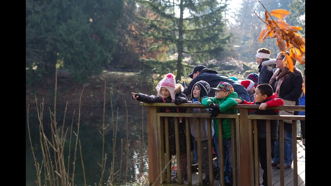 Hatchery Tour at Columbia Springs