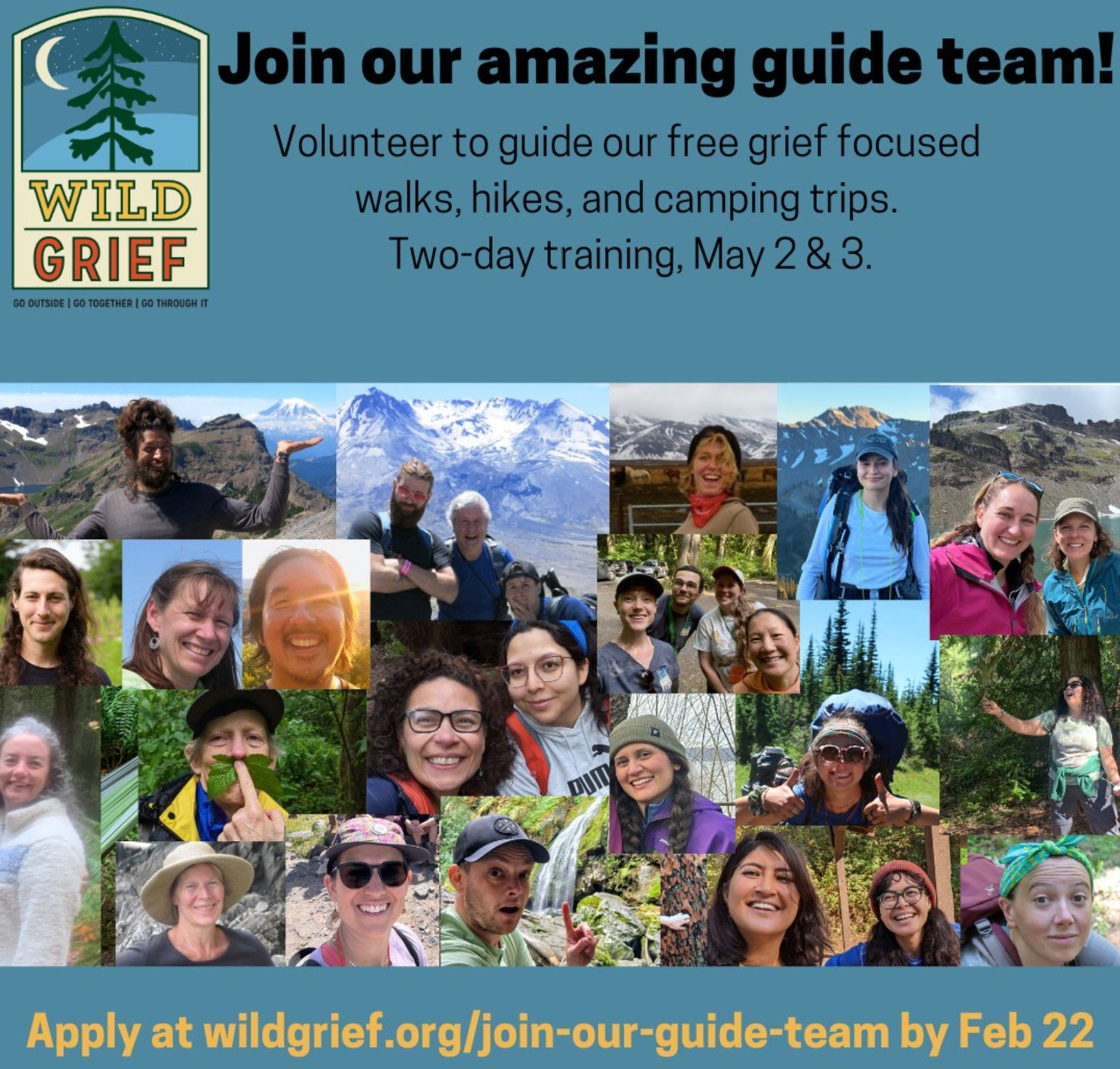 VOLUNTEER TRAINING - Wild Grief Guide Team