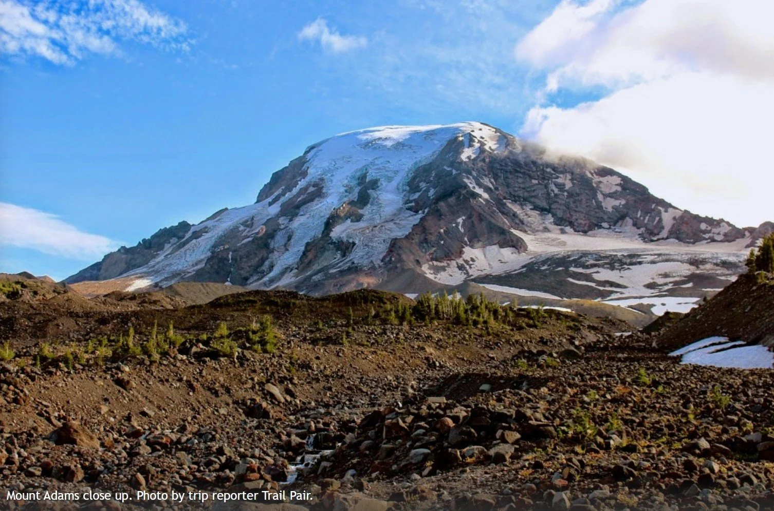 Mount Adams Mystery Backcountry Tip - WTA Backcountry Response Team