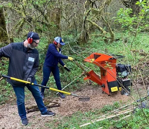 Camp Hope Spring Clean Up volunteer work party