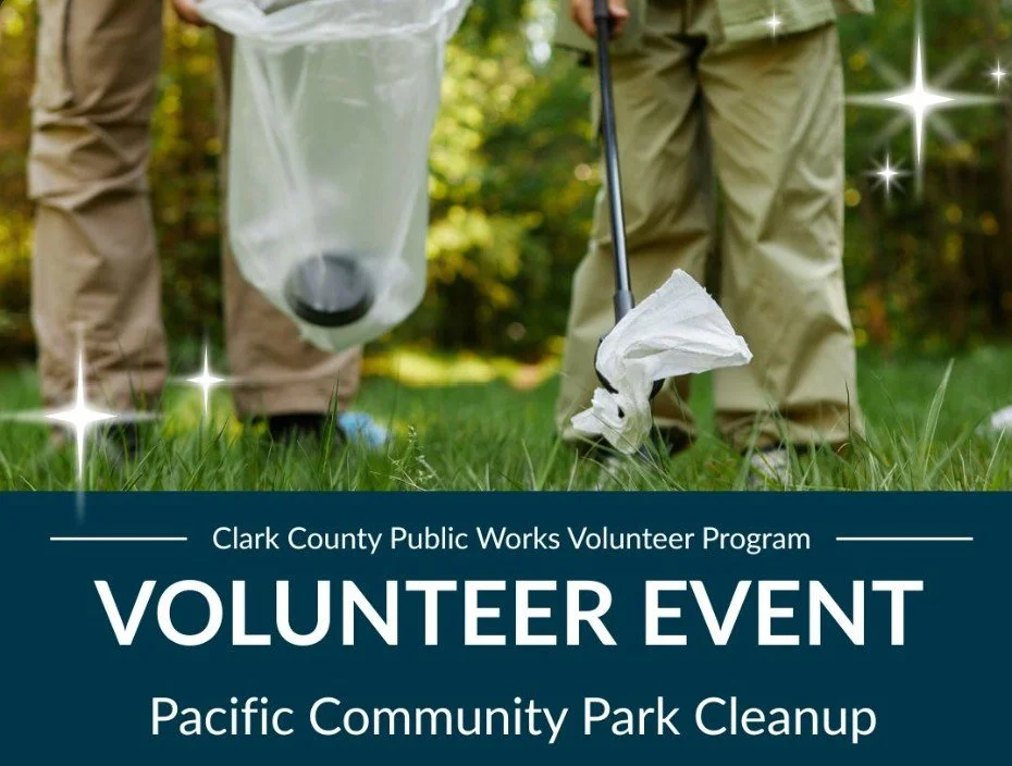 Park Clean Up at Pacific Community Park