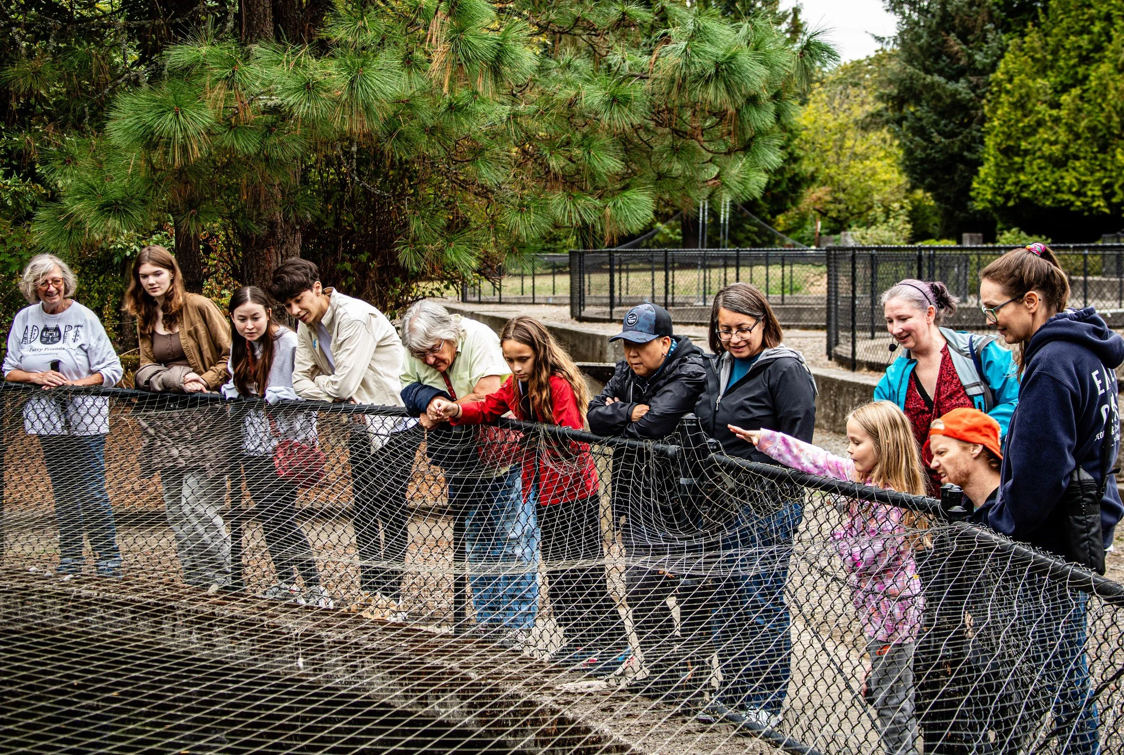 Hatchery Tour at Columbia Springs