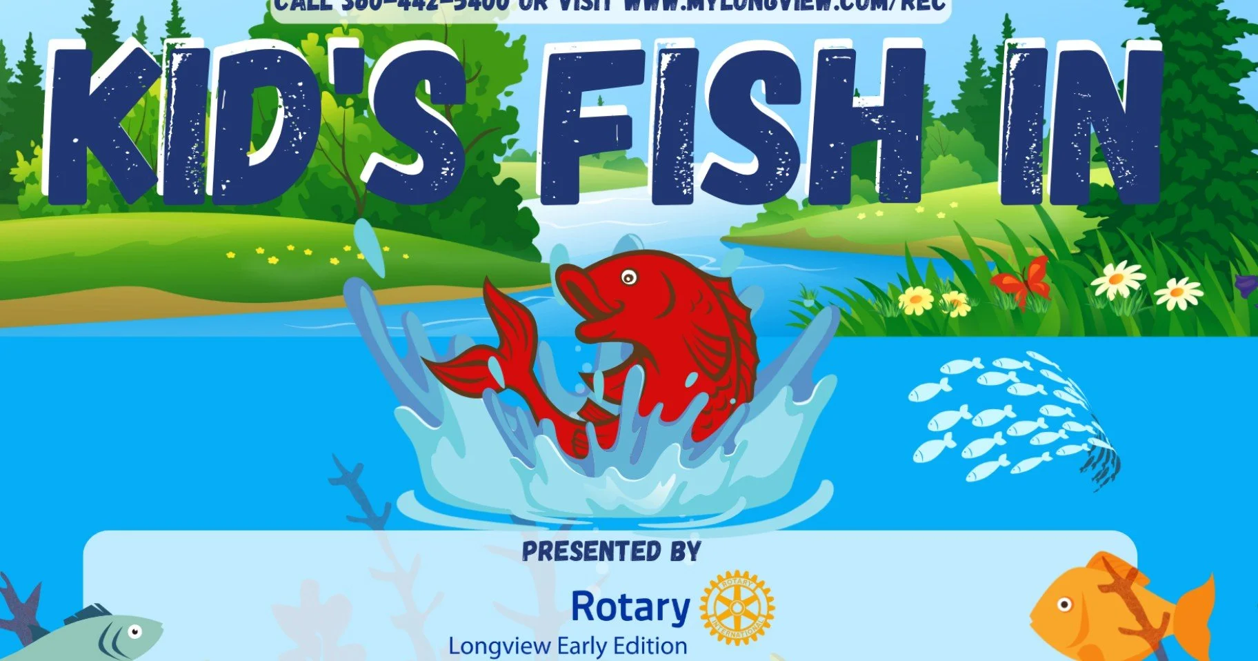 Kids Fish-IN at Lake Sacajawea