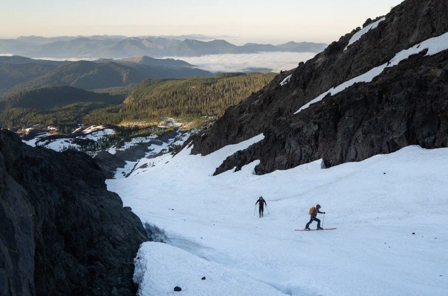Mt. St. Helens, Swift Creek Worm Flows Climb with Mazamas
