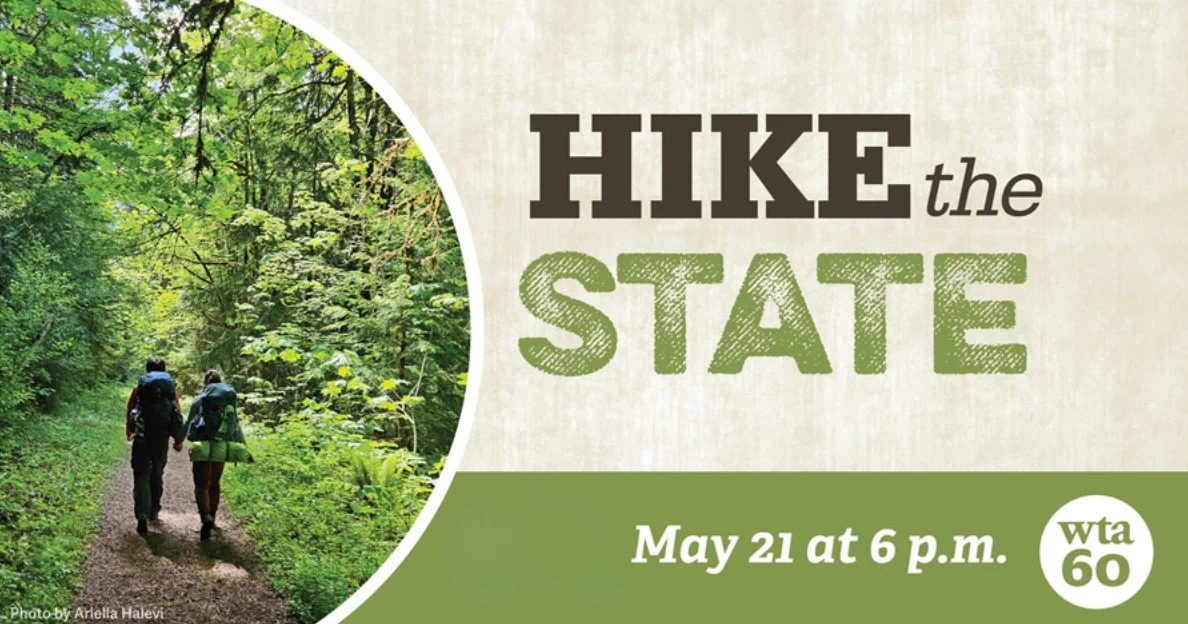"Hike the State 2026" WTA's On-line Summer Kick-Off