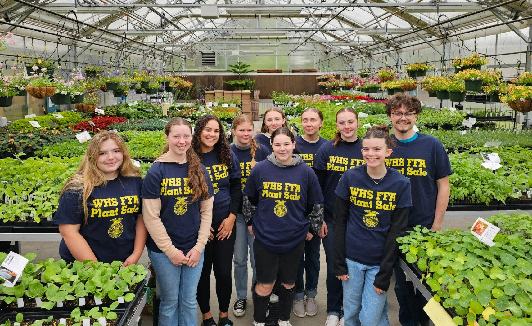 Woodland HS FFA Plant Sale