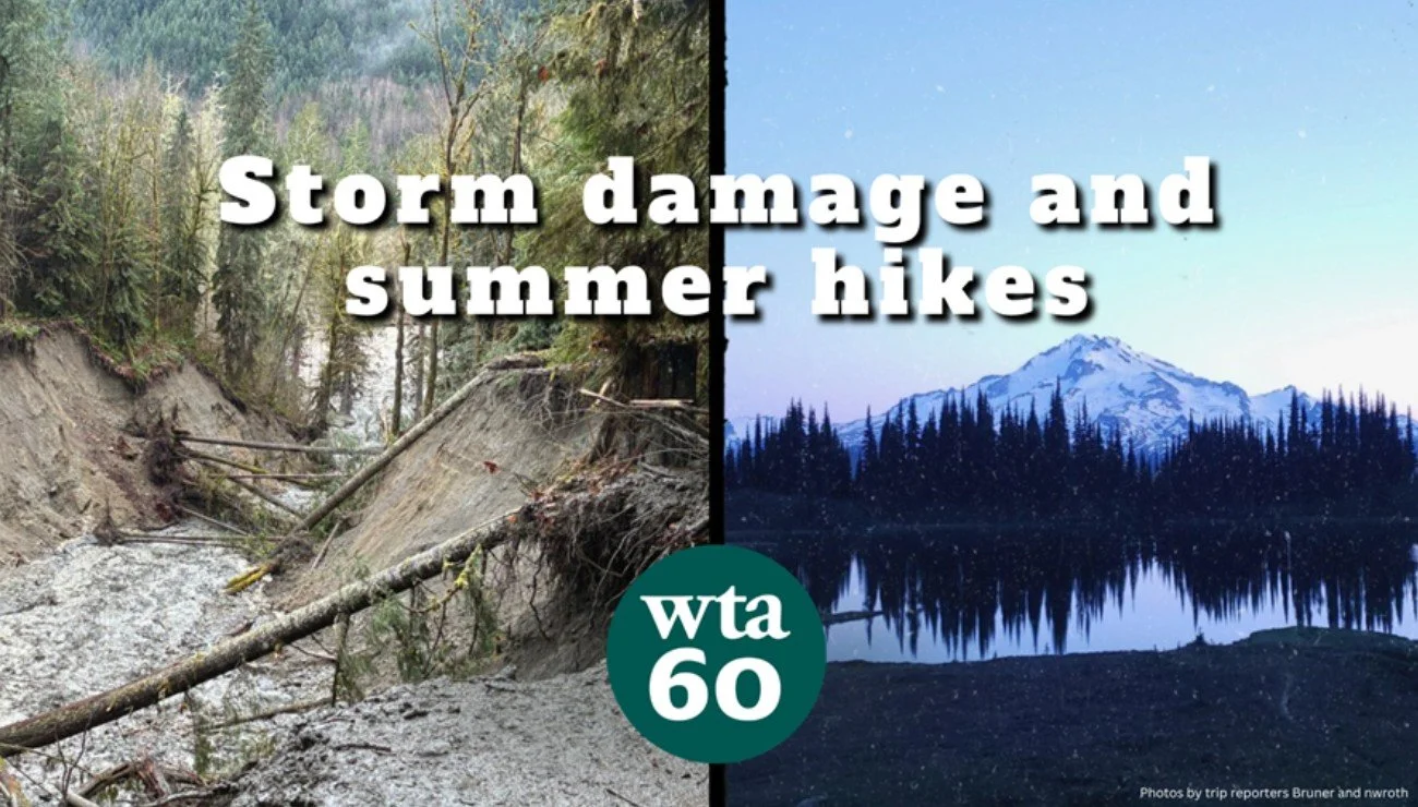 WTA’s summer hike &amp; storm damage updates for Western WA
