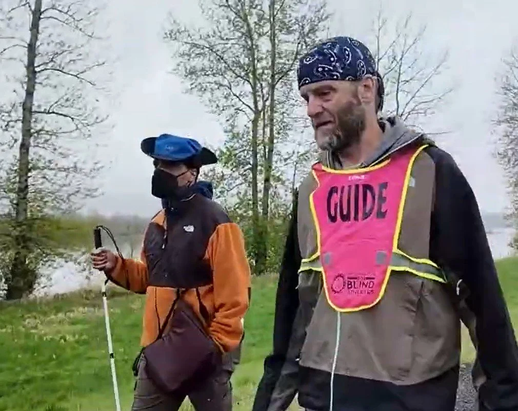 Triathlon Run Through with NW Assoc. of Blind Athletes