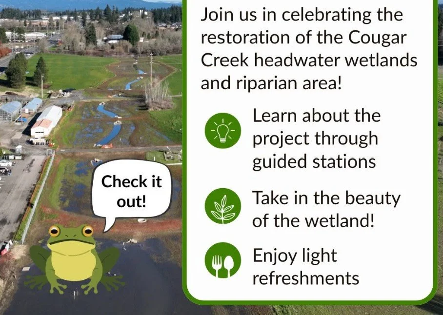 Heritage Farm Wetland Restoration celebration