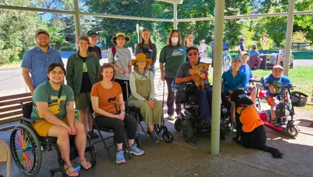 ROAD TRIP - Lower Macleay Trail hike with Disabled Hikers